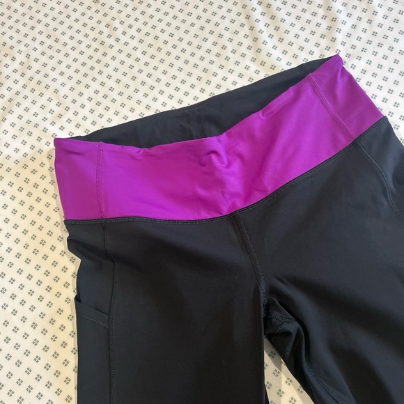 Lululemon full length running pants with flare waterproof ankle SZ.10 NWOT - Picture 4 of 7